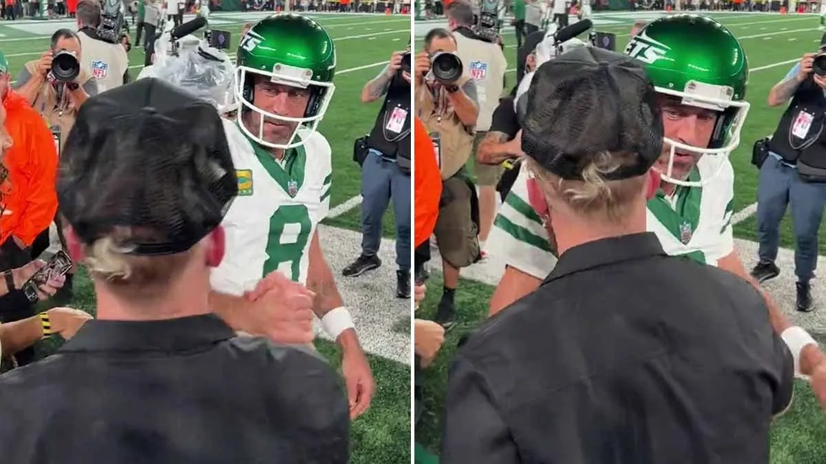 Fans Speculate a 'Jake Paul Curse' Following Aaron Rodgers' Unfortunate Injury During Jets Debut